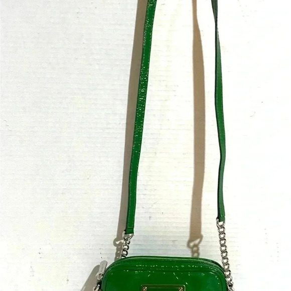 Michael kors green leather crossbody handbag - Picture 6 of 9